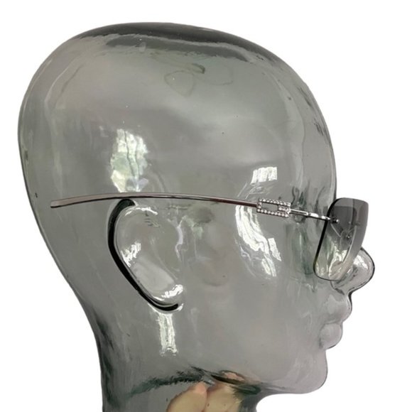 Vintage 90s/Y2K Gucci Rimless Wrap Around Sunglasses w/ Gradient Lens 🇮🇹 - Picture 4 of 11